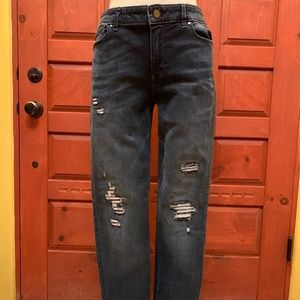 White House Black Market jeans w/sequins